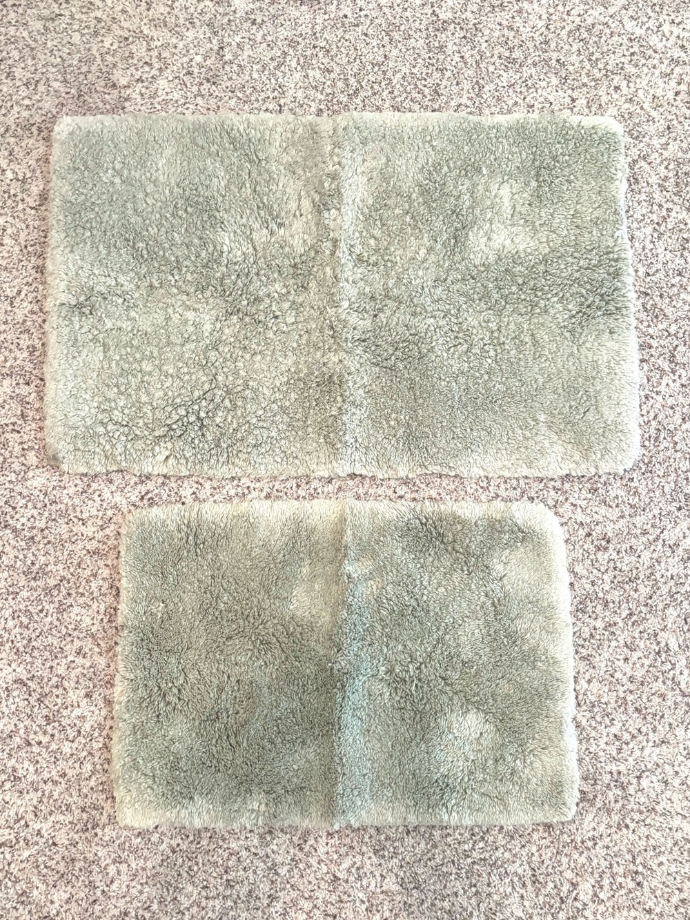 NWOT- Wamsutta Ultra Soft Bath Rug Set in Light Sage
